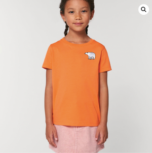 Children's T-Shirt (Polar Bear) - Organic Cotton