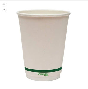 Cups (Pack of 50) - Disposable Double Wall Home Compostable